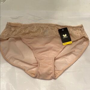 Wacoal Women's Lace Trim Panties - Nude